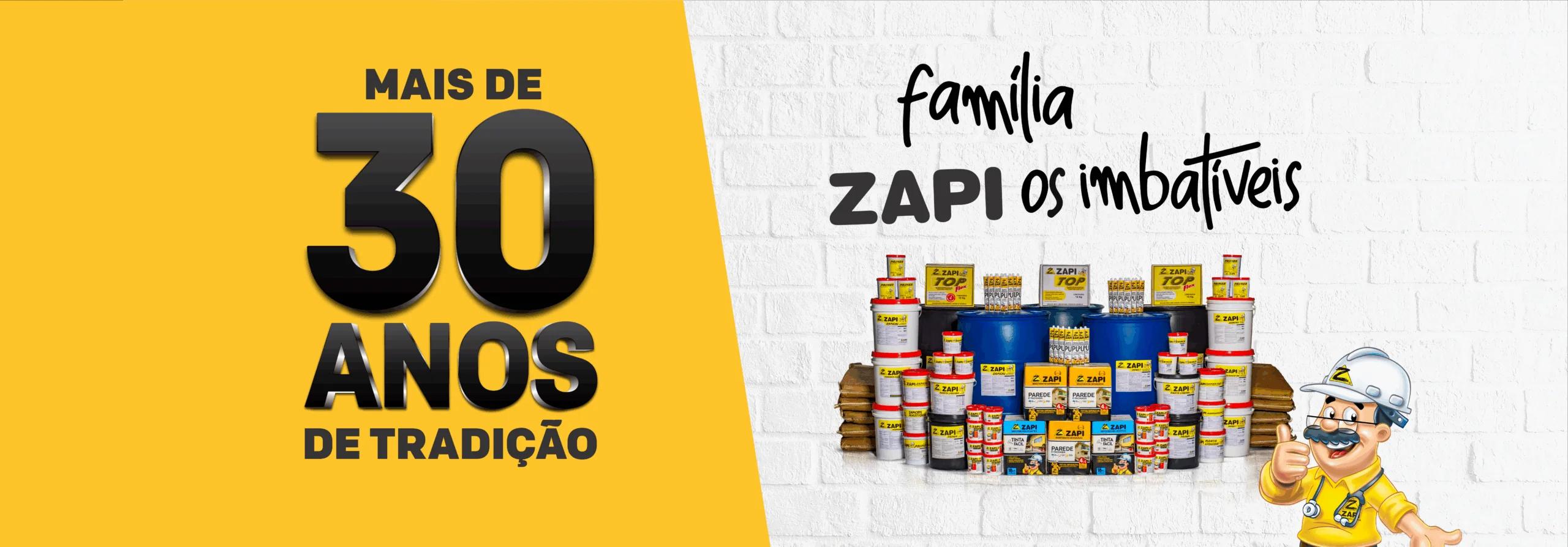 Zapi Impermeabilizantes — 30 anos em Uberlândia-MG