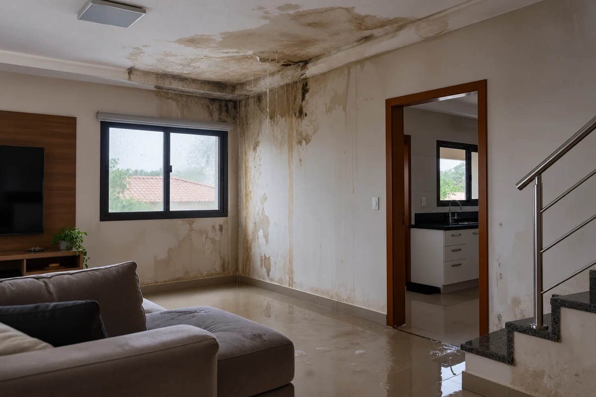 O que a chuva faz com uma obra ao longo dos anos?